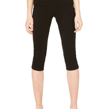 Women's Cotton Spandex Capri Fit Leggings Thumbnail