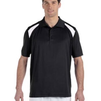 Adult 4 oz. Polytech Colorblock Polo Thumbnail