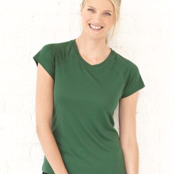 Double Dry Women's V-Neck Performance T-Shirt Thumbnail