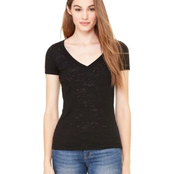 Women's Burnout V-Neck Tee Thumbnail