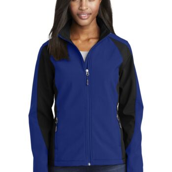 Women's Colorblock Soft Shell Jacket Thumbnail