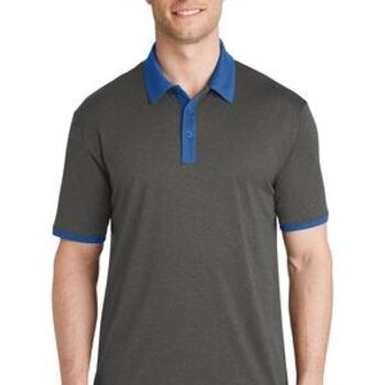 Heather Contender &#153; Contrast Polo Thumbnail