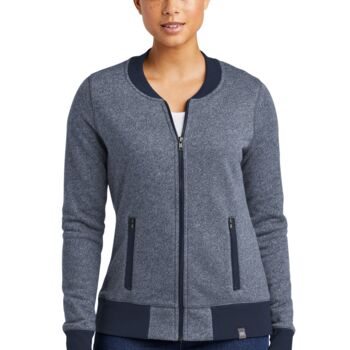 Women's French Terry Baseball Full Zip Thumbnail