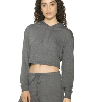 Women's Triblend Crop Hoodie Thumbnail