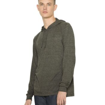 Unisex Triblend Long Sleeve Hooded Tee Thumbnail