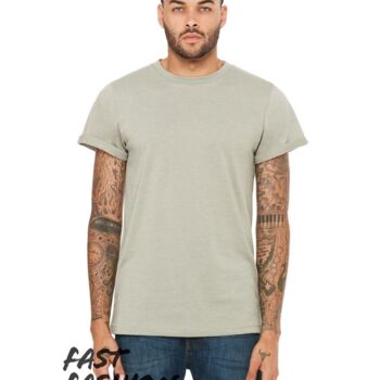 FWD Fashion Jersey Rolled Cuff Tee Thumbnail