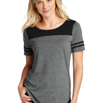 Women's PosiCharge ® Tri Blend Wicking Fan Tee Thumbnail