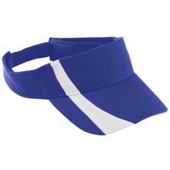 Youth Adjustable Wicking Mesh Two-Color Visor Thumbnail