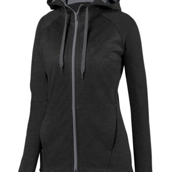 Women's Zoe Tonal Heather Full-Zip Hoodie Thumbnail