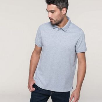 Kariban Stud Piqué Polo Shirt Thumbnail