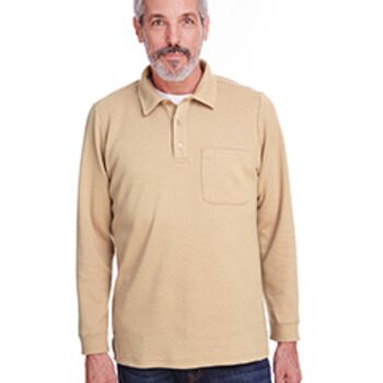 Adult StainBloc™ Pique Fleece Pullover Jacket Thumbnail