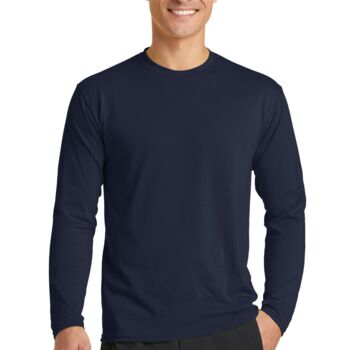 Long Sleeve Performance Blend Tee Thumbnail