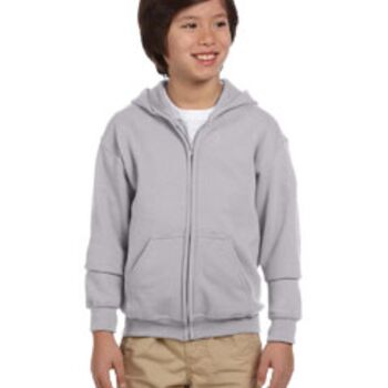 Heavy Blend™ Youth 8 oz., 50/50 Full-Zip Hood Thumbnail