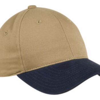 Two Tone Brushed Twill Cap Thumbnail