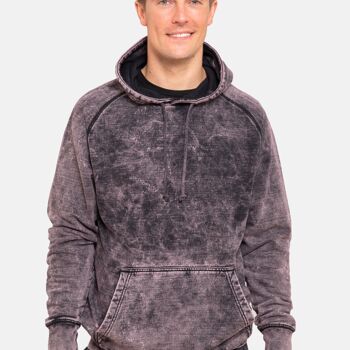 Lane Seven  Vintage Raglan Unisex Pullover Hoodie Thumbnail