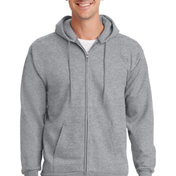 Essential Fleece Full Zip Hooded Sweatshirt Thumbnail