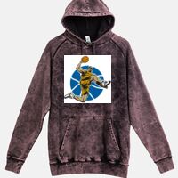 Lane Seven  Vintage Raglan Unisex Pullover Hoodie Thumbnail