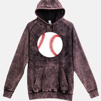 Lane Seven  Vintage Raglan Unisex Pullover Hoodie Thumbnail