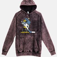 Lane Seven  Vintage Raglan Unisex Pullover Hoodie Thumbnail