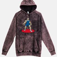 Lane Seven  Vintage Raglan Unisex Pullover Hoodie Thumbnail