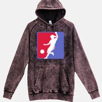 Lane Seven  Vintage Raglan Unisex Pullover Hoodie Thumbnail