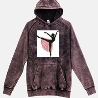 Lane Seven  Vintage Raglan Unisex Pullover Hoodie Thumbnail