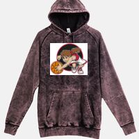 Lane Seven  Vintage Raglan Unisex Pullover Hoodie Thumbnail