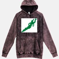 Lane Seven  Vintage Raglan Unisex Pullover Hoodie Thumbnail