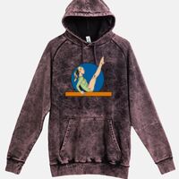 Lane Seven  Vintage Raglan Unisex Pullover Hoodie Thumbnail