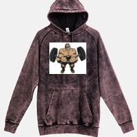 Lane Seven  Vintage Raglan Unisex Pullover Hoodie Thumbnail