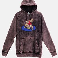 Lane Seven  Vintage Raglan Unisex Pullover Hoodie Thumbnail