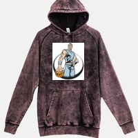 Lane Seven  Vintage Raglan Unisex Pullover Hoodie Thumbnail