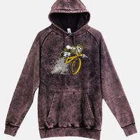 Lane Seven  Vintage Raglan Unisex Pullover Hoodie Thumbnail