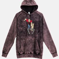 Lane Seven  Vintage Raglan Unisex Pullover Hoodie Thumbnail