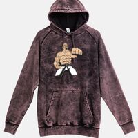 Lane Seven  Vintage Raglan Unisex Pullover Hoodie Thumbnail