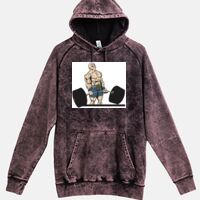 Lane Seven  Vintage Raglan Unisex Pullover Hoodie Thumbnail