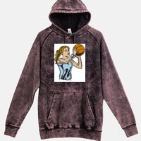 Lane Seven  Vintage Raglan Unisex Pullover Hoodie Thumbnail