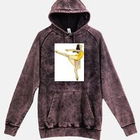 Lane Seven  Vintage Raglan Unisex Pullover Hoodie Thumbnail