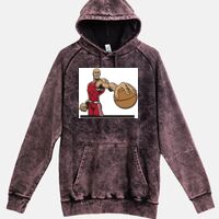 Lane Seven  Vintage Raglan Unisex Pullover Hoodie Thumbnail