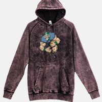 Lane Seven  Vintage Raglan Unisex Pullover Hoodie Thumbnail