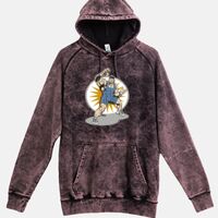 Lane Seven  Vintage Raglan Unisex Pullover Hoodie Thumbnail