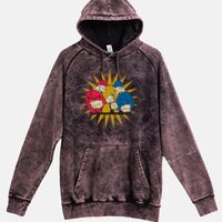 Lane Seven  Vintage Raglan Unisex Pullover Hoodie Thumbnail