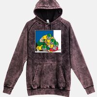 Lane Seven  Vintage Raglan Unisex Pullover Hoodie Thumbnail