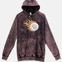 Lane Seven  Vintage Raglan Unisex Pullover Hoodie Thumbnail