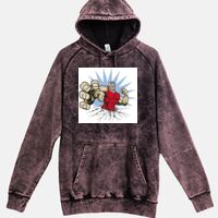 Lane Seven  Vintage Raglan Unisex Pullover Hoodie Thumbnail