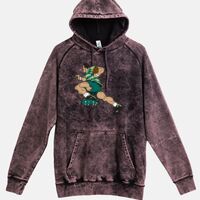 Lane Seven  Vintage Raglan Unisex Pullover Hoodie Thumbnail