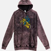 Lane Seven  Vintage Raglan Unisex Pullover Hoodie Thumbnail