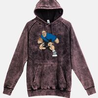 Lane Seven  Vintage Raglan Unisex Pullover Hoodie Thumbnail