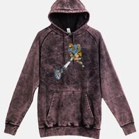 Lane Seven  Vintage Raglan Unisex Pullover Hoodie Thumbnail