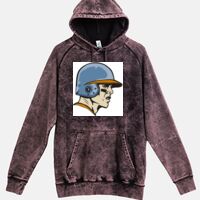 Lane Seven  Vintage Raglan Unisex Pullover Hoodie Thumbnail